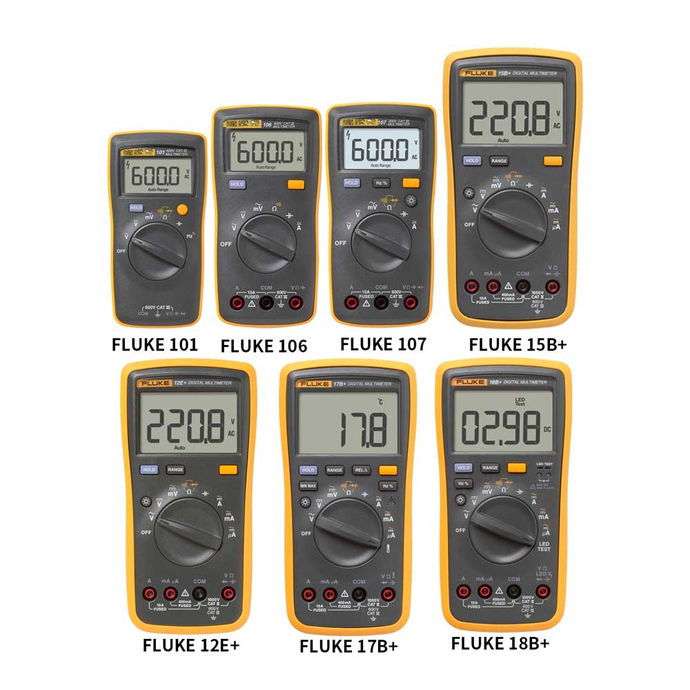 Fluke 15B+ 數字萬用表產品圖片