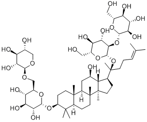 R-人參皂苷Rg3,分析對照品,98%,38243-03-7、20(R)Ginsenoside Rg3,分析對照品,98％